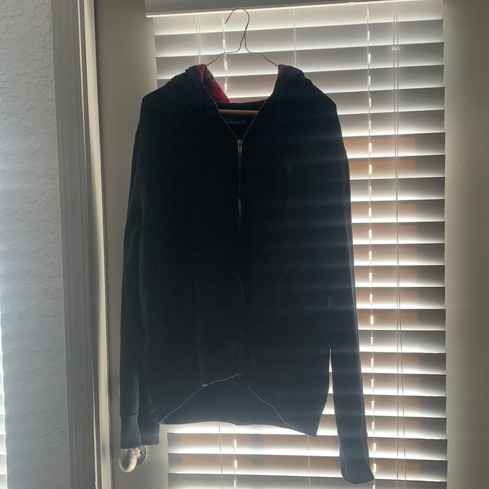 Rl polo zip hoodie